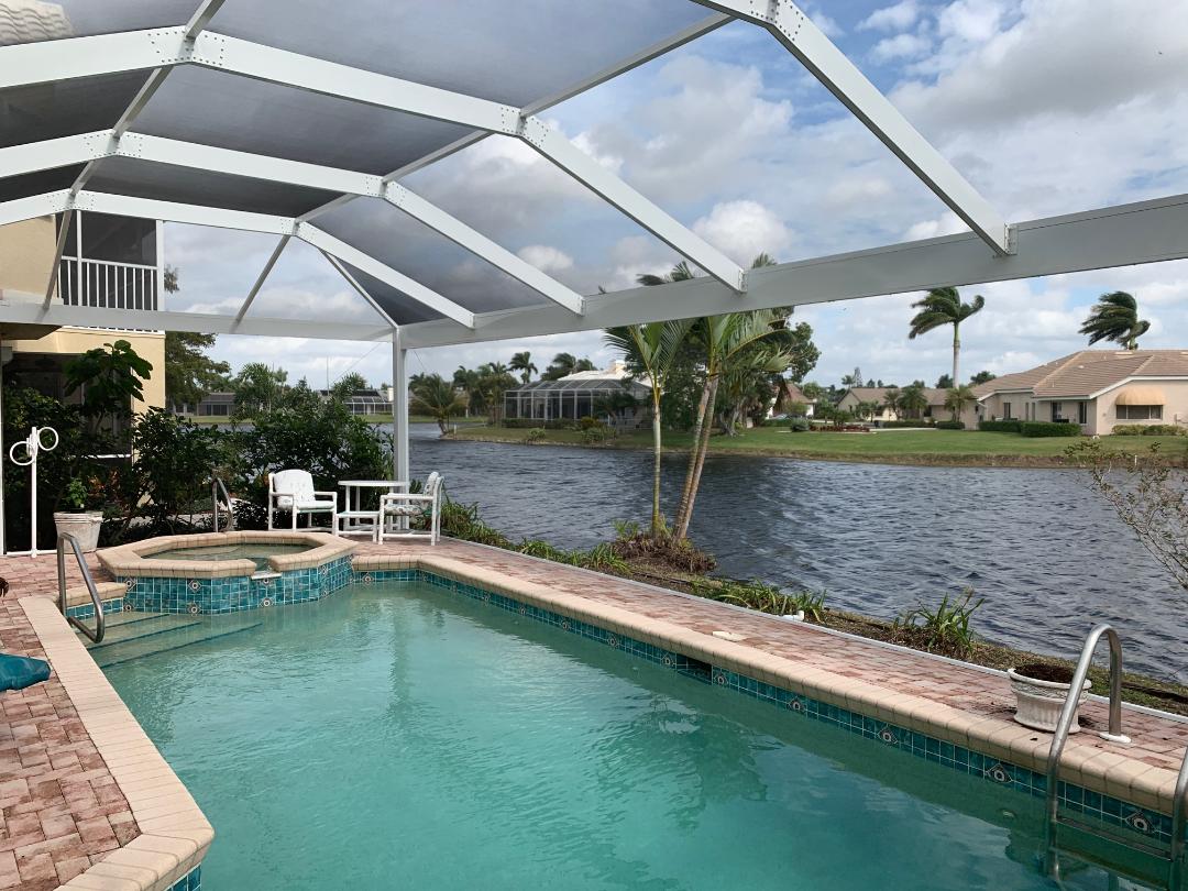 laakso openview white Pool Screens Screen Enclosures Screens Plus